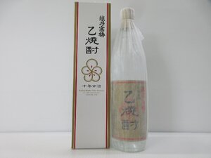 越乃寒梅 乙焼酎 十年古酒 石本酒造 14.10.14製造 720ml 43% 焼酎乙類 未開栓 古酒 箱付き/A42204