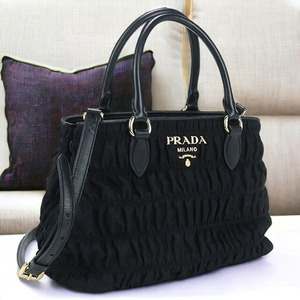 中古 プラダ トートバッグ レディース ブランド PRADA 2WAYトートバッグ 1BA173 2DGX F0002 ブラック バッグ