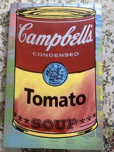 アメリカン・ポップアート スティーブ・カウフマン Steve Kaufman “Campbell’s Soup” Signed On Canvas Framed 2/25 美品 本物保証