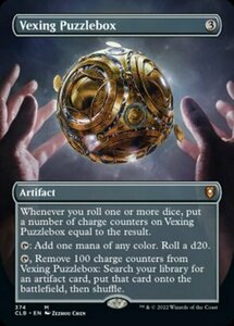 MTG ■無/英語版■ 《難問の細工箱/Vexing Puzzlebox》▲拡張アート▲ 統率者レジェンズ：バルダーズゲートの戦い CLB