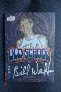 Bill Walton 2012-13 Exquisite Collection Old School Signatures #57/75