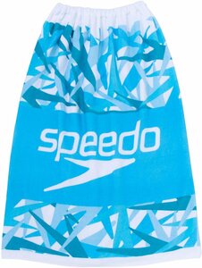 983886-SPEEDO/スタック ラップタオル S ジュニア 子供用 高さ80cm 巻きタオル/F