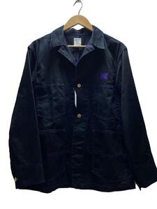 Needles◆Coverall Cotton Twill/カバーオール/S/コットン/BLK/kp285