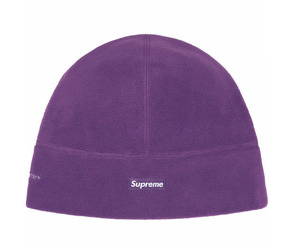 新品・未使用★23AW Supreme Polatec Beanie/シュプリーム フリース ビーニー キャップ/パープル