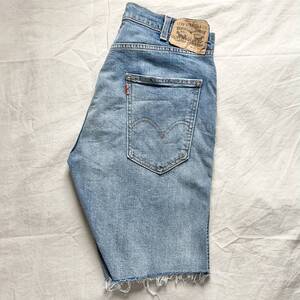 Levi’s　505C/W32　デニムショーツ / カットオフ　　　W119