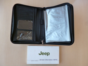 ★a232★JEEP　Grand　Cherokee　SRT8　ジープ グランドチェロキー　2013年モデル　取扱説明書　説明書／ケース★訳有★