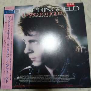 【LP】リック・スプリングフィールド/ハード・トゥ・ホールド〈貴重な非売品プロモ盤〉