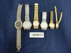 1204B72　腕時計　ジャンク品　おまとめ6点　renoma ALBA SEIKO など ※動作未確認