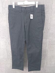 ◇ genuine pickies サブリナ 七分丈 パンツ サイズ76cm グレー メンズ