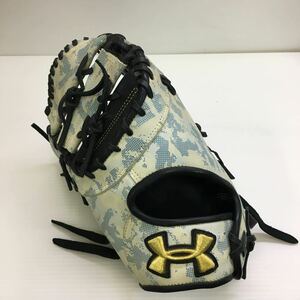 G-1415 アンダーアーマー UNDER ARMOUR 軟式 ファーストミット 一塁手用 1323772 グローブ グラブ 野球 中古品 左投げ用