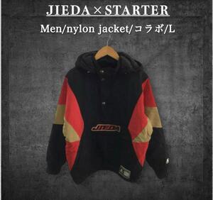 大人気コラボモデル JIEDA×STARTER スターター ジエダ アノラックパーカーナイロンブルゾン L