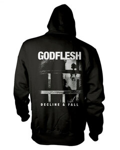 Godflesh (ゴッドフレッシュ) パーカー プルオーバー Godflesh Decline & Fall Pullover Hoodie Black (The Earache Records) (B)