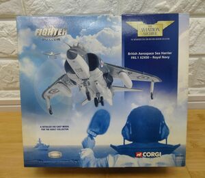 コーギー/CORGI 1/72 British Aerospace Sea Harrier FRS.1 XZ450-Royal Navy 飛行機 フィギュア