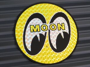 ◆送料\110◆【MOONEYES・ムーンアイズ】※《アイボール プリズムステッカー・直径100mm》　DM054