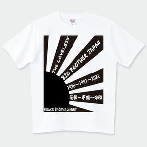 ☆Ls (Loveless) Loveless History T-SH (6.2オンス).COLOR：WHT×BLK.SIZE：XS～3XL ≪即決商品≫☆