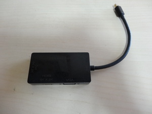 [送料無料 即決] BELIN LINK Mini DisplayPort/Thunderbolt to HDMI/DVI/VGA 変換アダプタ USED