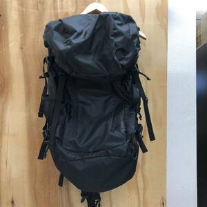 TIGORA TR TREK 45 ティゴラ トレッキングリュック 45L ブラック バックパック登山バッグ レインカバー付き