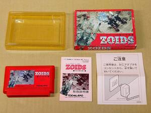 ファミコンソフトZOIDS- ゾイド 中央大陸の戦い 箱・説明書付き/任天堂 / Nintendo / FC/ Famicom