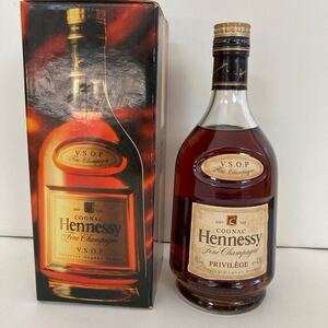 【古酒 未開栓】Hennessy VSOP COGNAC ヘネシーVSOP プリヴィレッジ Privilege コニャック ブランデー 700ml 40% 