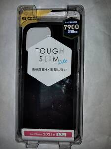 ELECOM iPhone 13 Pro Max TOUGH SLIM LITE ブラック 側面に弾力性のあるTPU素材を背面に高硬度8Hのポリカーボネート素材使用 定形外180～