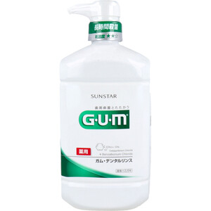 【まとめ買う】GUM ガム・デンタルリンス 薬用 レギュラータイプ 960mL×20個セット