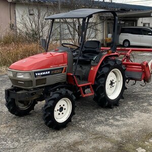 181 K 島根発 【送料別】 ヤンマー YANMAR トラクター F-230 661時間 23馬力 4WD ハイグリップターン パワステ 120-123