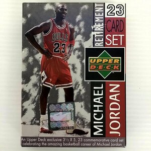 【中古品】 アッパーデック / UpperDeck マイケル・ジョーダン 引退記念カード 23枚セット 30010829