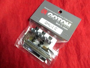 ★新品セール/最安値★GOTOH／GHL-1-C／43mm ロックナット・パーツフルセット◆国産 高精度 FRT/フロイドローズ クローム レスポール/LP