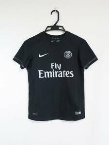 パリ・サンジェルマン PSG 15-16 サード ユニフォーム ジュニアM 140-150cm ナイキ NIKE Paris サッカー シャツ 子供 黒