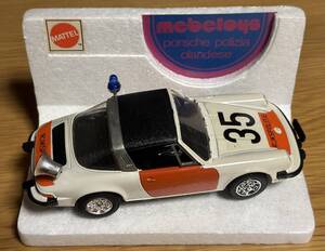 【現状品】　『Porsche Polizia Olandese』ポルシェ911SC オランダ警察パトカー mebetoys 1/25スケール