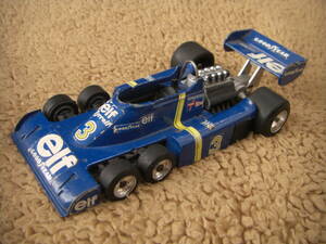 ★絶版1976年６輪F1ミニカー★タイレル ティレル Tyrell P34 フォード◇J・シェクター◇1/27 Super Ace ニッコー NIKKO MADE IN JAPAN