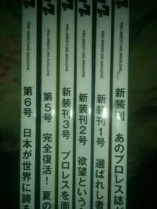 プロレス　ゴング　6冊セット