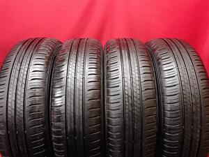 中古タイヤ 195/65R16 92H 4本セット ダンロップ エナセーブ EC300＋ 9分山★n16 ロッキー ライズ アテンザ