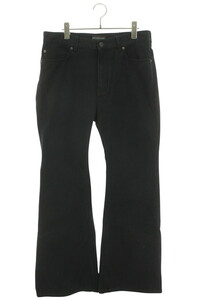 バレンシアガ BALENCIAGA FLARED PANTS 790405 TQW83 サイズ:XS ワイド フレアデニムパンツ 中古 SB01