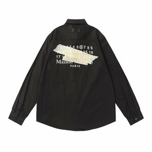 Maison Margiela メゾンマルジェラ シャツ Maison Margiela ポケット ロゴ シャツ 中古 希少 Mサイズ N1