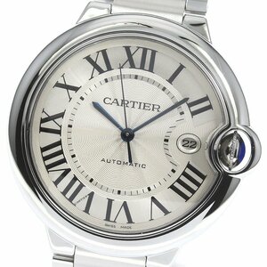 カルティエ CARTIER W69012Z4 バロンブルーLM デイト 自動巻き メンズ 良品 _757929