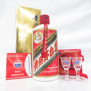 【未開栓】貴州茅台酒 マオタイ酒 天女ラベル 2012 MOUTAI KWEICHOW 中国酒 500ml 53% 928g 箱/冊子/グラス付 727100716 0116