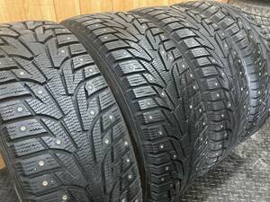 ハンコック WINTER RS スパイク カップピン 215/60R16 18年製 9.5分山 4本 札幌近郊引取OK