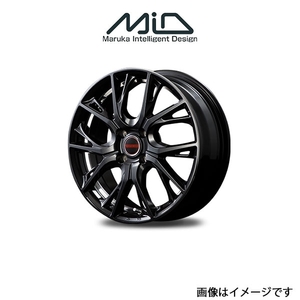 MID ヴァーテックワン グレイブ アルミホイール 4本 MAX L900(14×4.5J 4-100 INSET45 ダイヤモンドブラック)VERTEC ONE GLAIVE