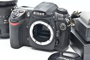 1E-069 Nikon ニコン D200 AF-S NIKKOR 18-200mm f/3.5-5.6 G ED VR デジタルカメラ オートフォーカス 一眼レフ