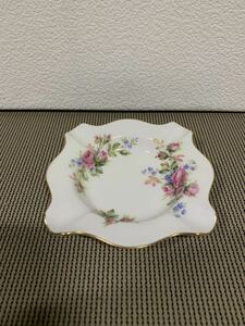 ◆ロイヤルアルバート 灰皿 ROYAL ALBERT ASHTRAY MOSS ROSE◆4839