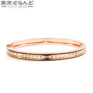 101713753 ブルガリ BVLGARI B-zero1 ロック ブレスレット M 357581 ピンクゴールド K18PG セラミック バングル ユニセックス 仕上済