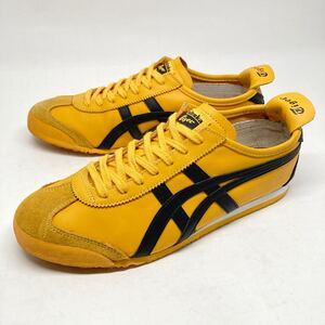 即決!定番! Onitsuka Tiger MEXICO 66 THL202 26cm イエロー ブラック / オニツカタイガー メキシコ　黄 黒