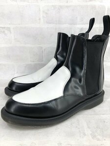 Dr.Martens ドクターマーチン サイドゴアブーツ ツートンカラー 黒白 レディース SIZE:UK4 LH632022053004