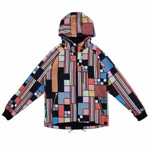 災害復興 廃業 放出 日本製 新品未使用 オリジナルジョン original john PETEMONDRIAN HOODIE ORANGE MIX