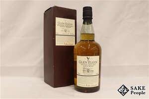 ◇注目! グレンエルギン 12年 スペイサイド シングルモルト 700ml 43% 箱付き スコッチ