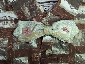 NYC 幾何学 ニューヨーク クリップ 蝶ネクタイ ボウタイ bowtie ヴィンテージ1940s 50s 60s 古着 お洒落 レトロ JUNK