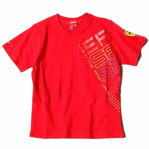 フェラーリ ライフ ファスト レーン キッズ Tシャツ レッド 3才