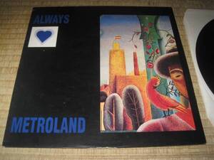 ALWAYS オールウェイズ METROLAND 英12inch EP el エル CERRY RED チェリー・レッド