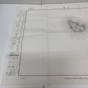 古地図 地形図 国土地理院 五万分之一 昭和24年応急修正 昭和32年発行 見島 山口県